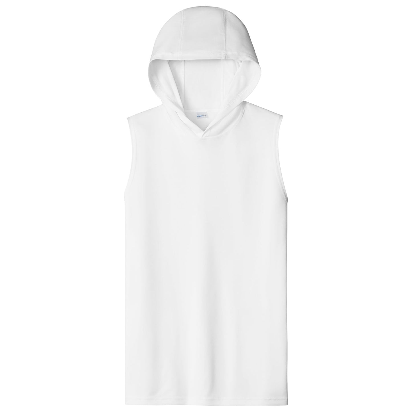 Black Sleeveless Hoodie - Sport-Tek - Moisture Wicking