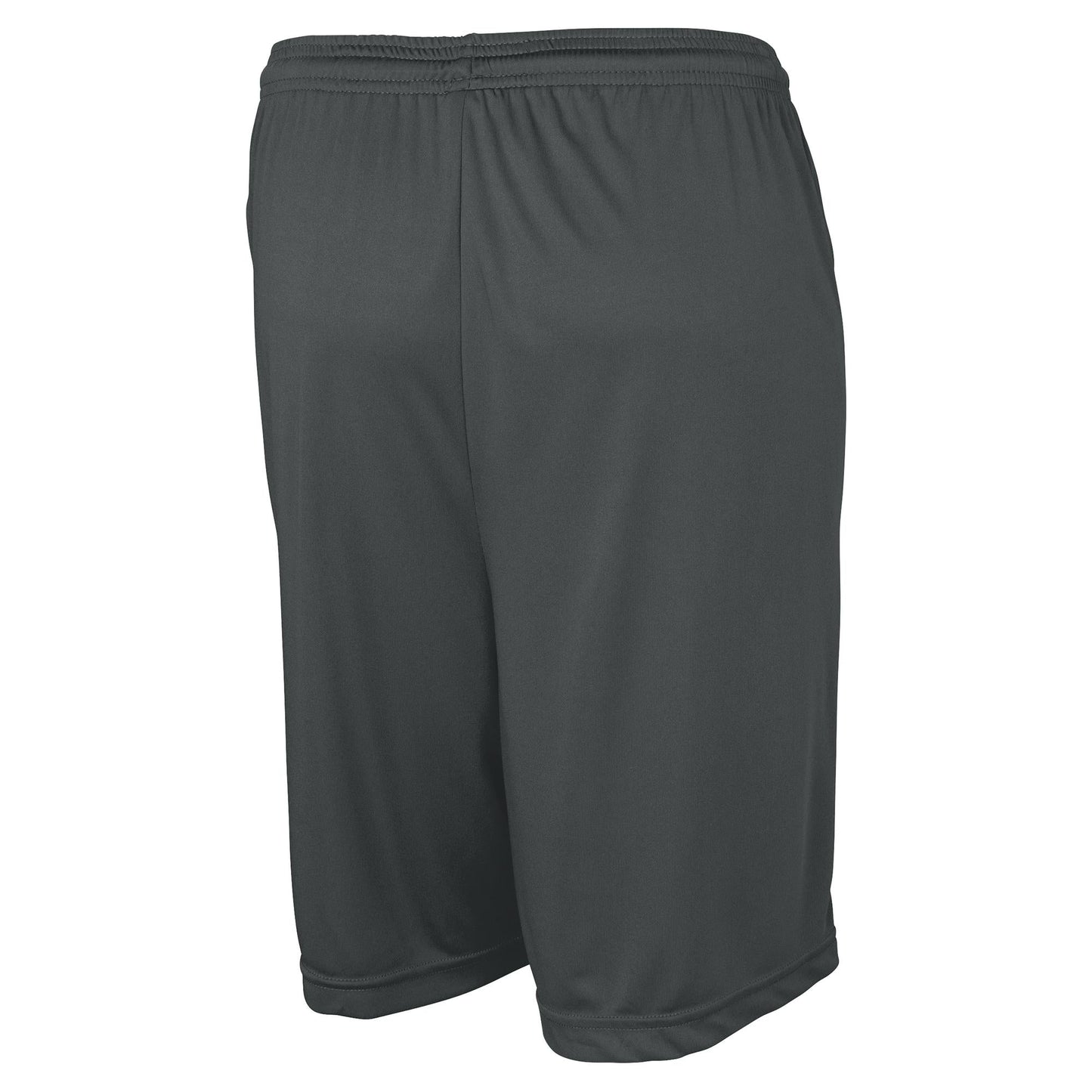 Iron Grey Shorts - Sport-Tek - Moisture-Wicking Fit