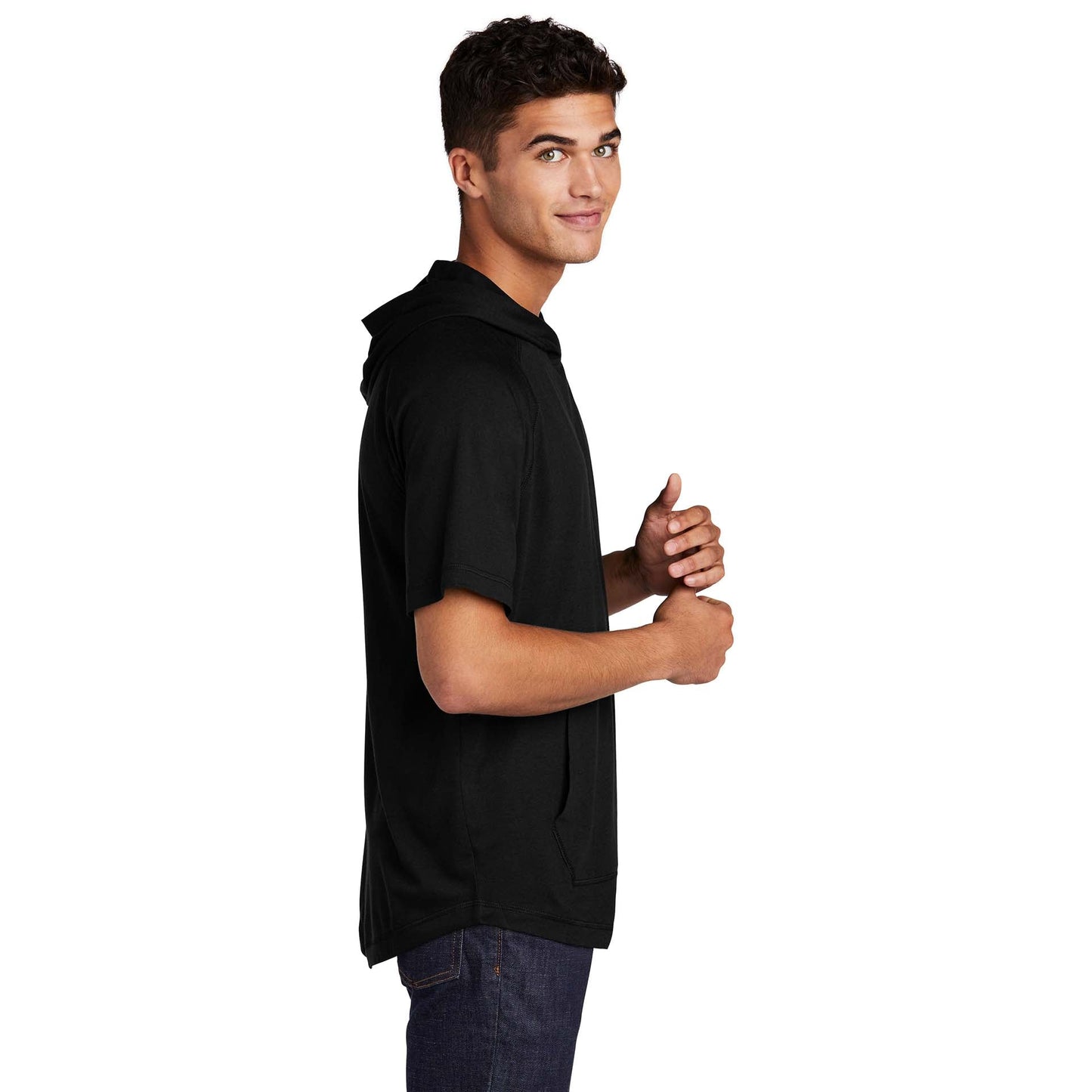 Black Triad Solid T-Shirt - Sport-Tek - Soft Fabric