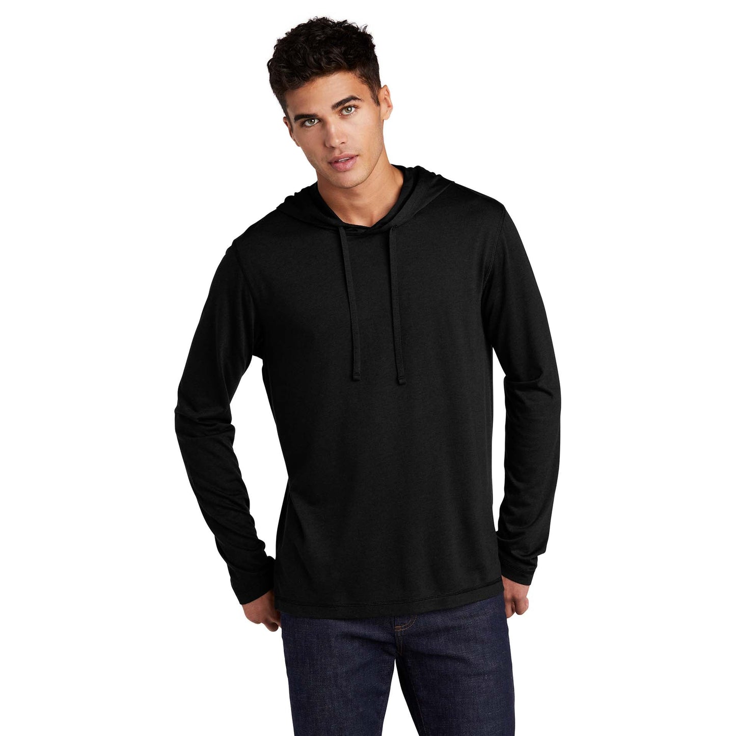Black Triad Solid Sweatshirt - Sport-Tek - Wicking Hoodie