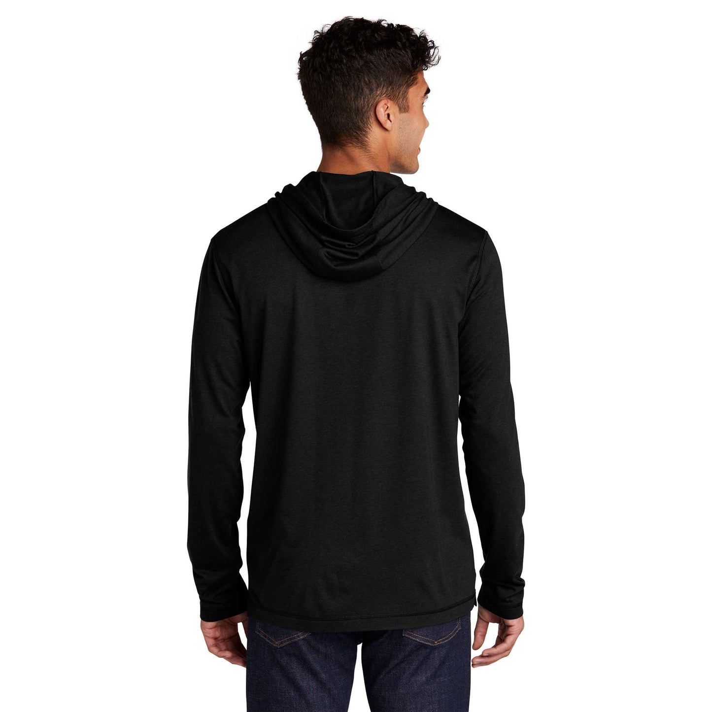 Black Triad Solid Sweatshirt - Sport-Tek - Wicking Hoodie