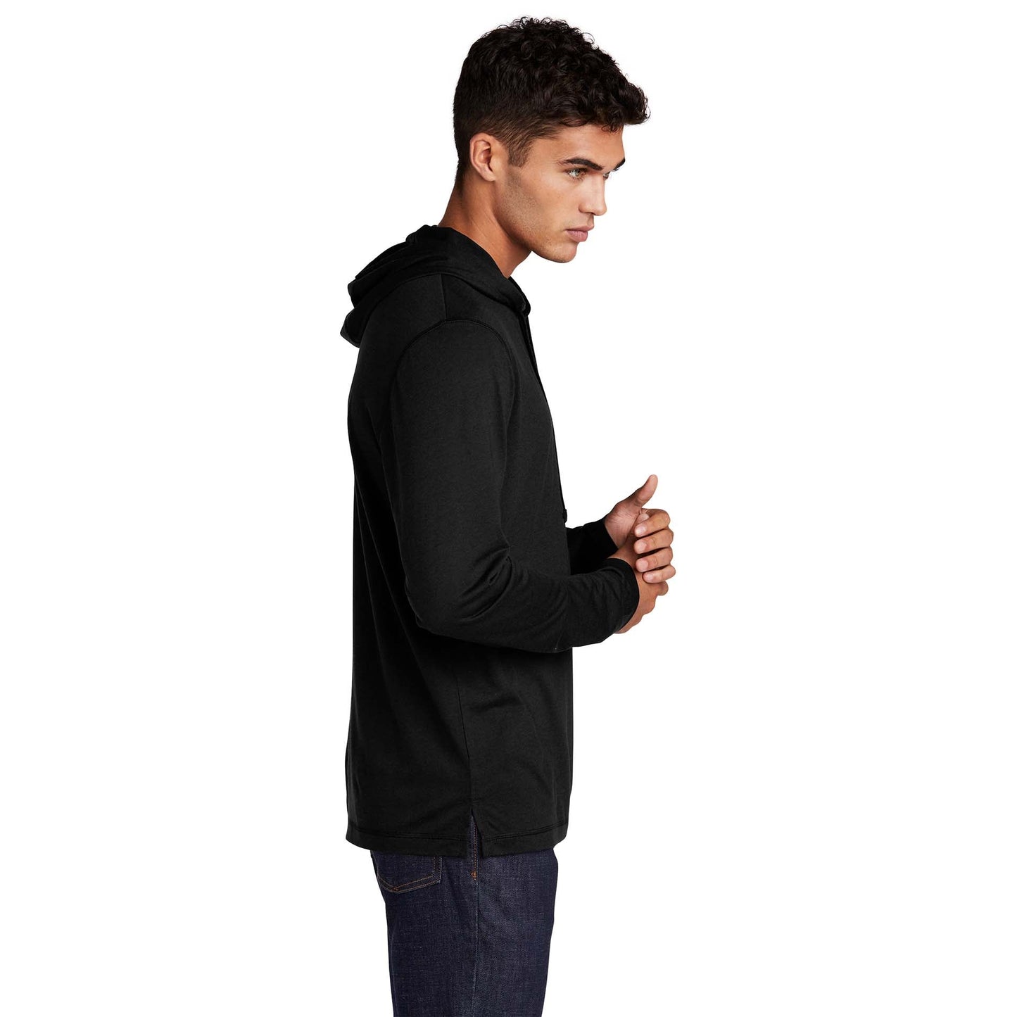 Black Triad Solid Sweatshirt - Sport-Tek - Wicking Hoodie