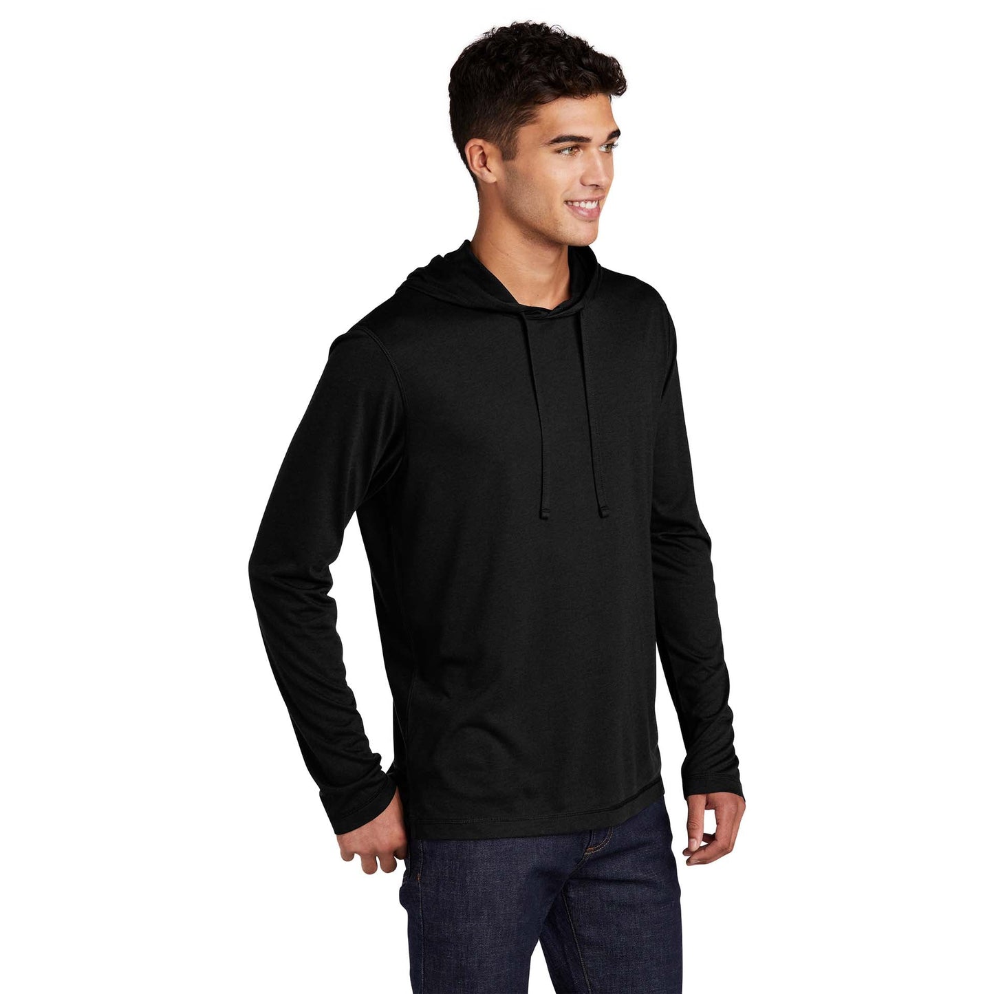 Black Triad Solid Sweatshirt - Sport-Tek - Wicking Hoodie