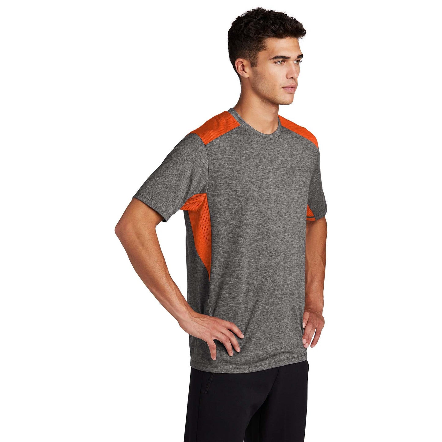 Black Triad Solid T-Shirts - Sport-Tek - Soft Fabric