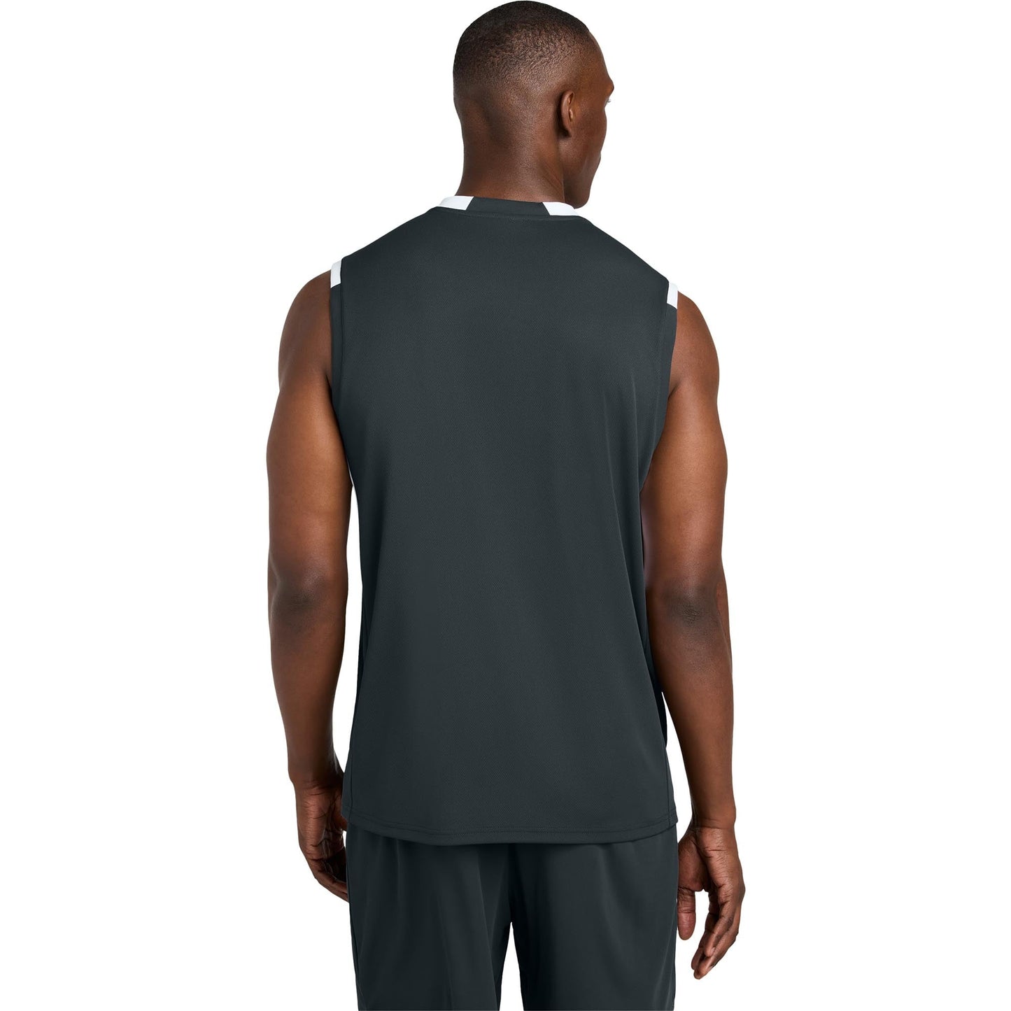Black/White T-Shirts - Sport-Tek - Eco-Friendly Fabric