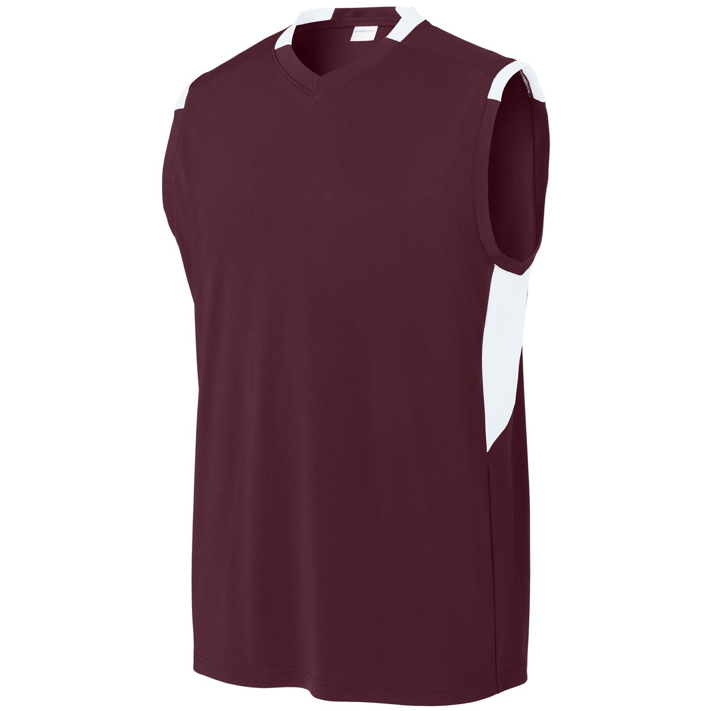 Black/White T-Shirts - Sport-Tek - Eco-Friendly Fabric