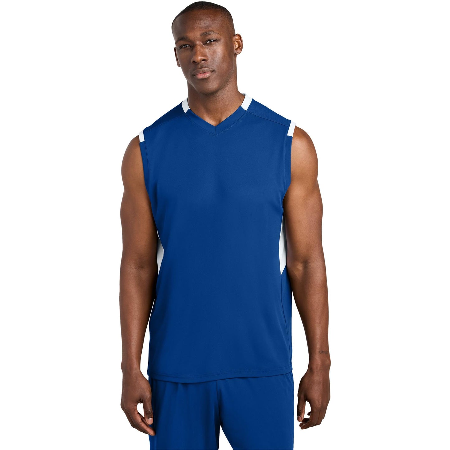 Black/White T-Shirts - Sport-Tek - Eco-Friendly Fabric