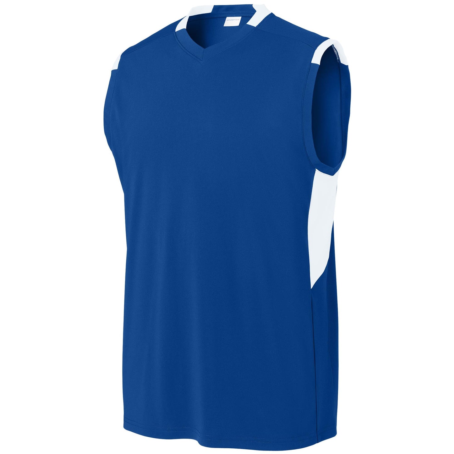 Black/White T-Shirts - Sport-Tek - Eco-Friendly Fabric