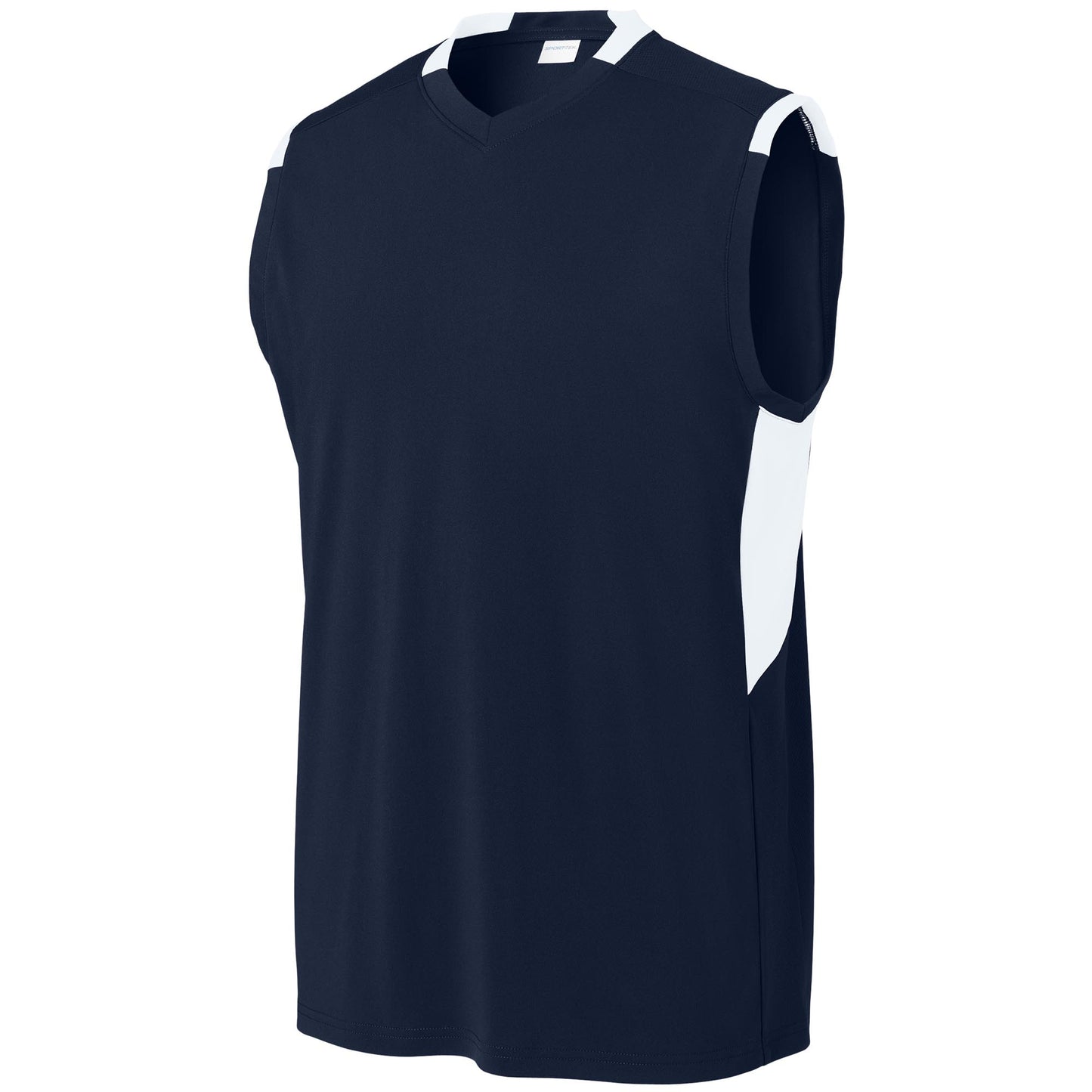 Black/White T-Shirts - Sport-Tek - Eco-Friendly Fabric