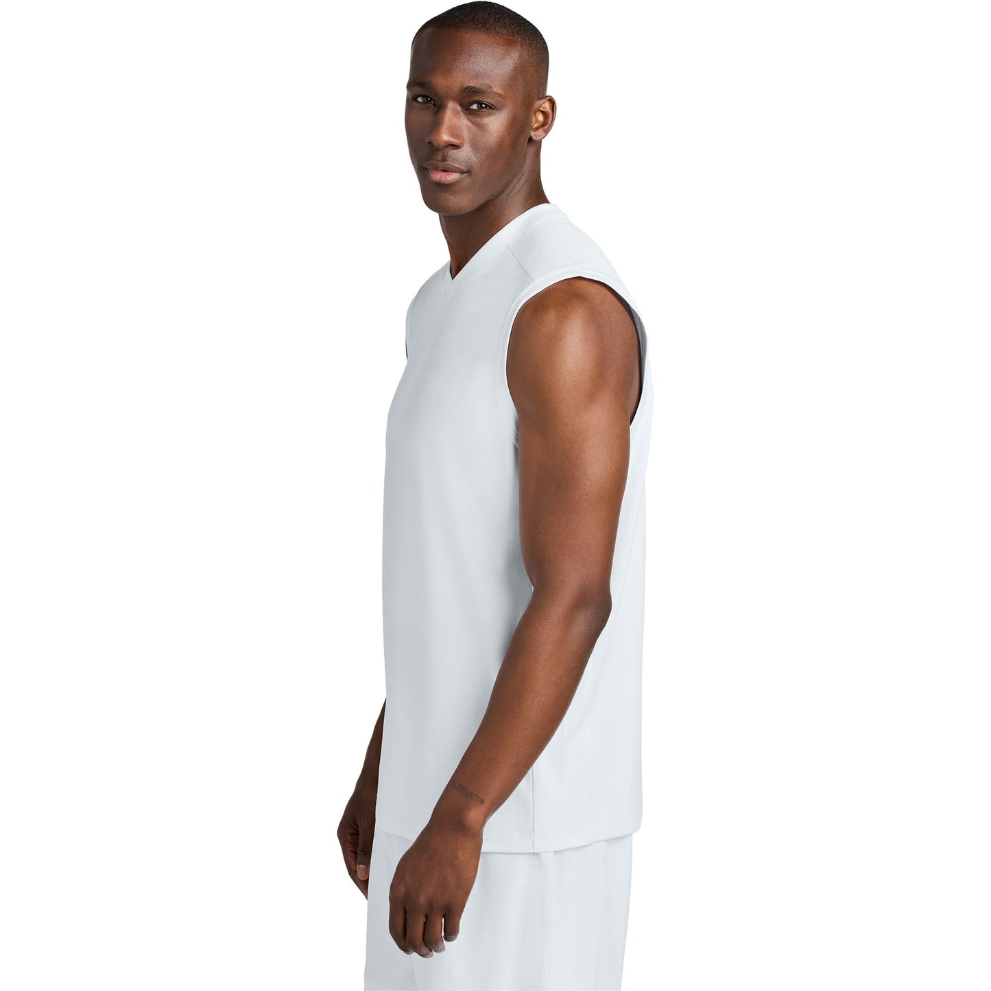Black/White T-Shirts - Sport-Tek - Eco-Friendly Fabric