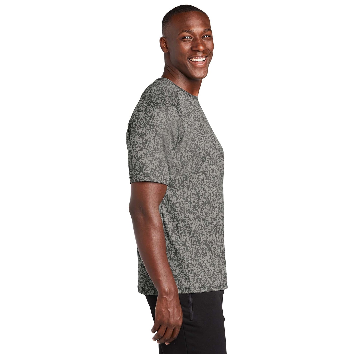 Black Camo T-Shirt - Sport-Tek - Performance Fabric