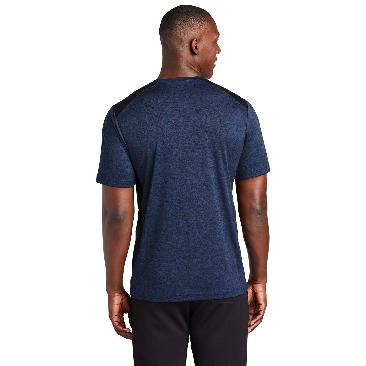 Black Heather T-Shirt - Sport-Tek - Soft Fabric