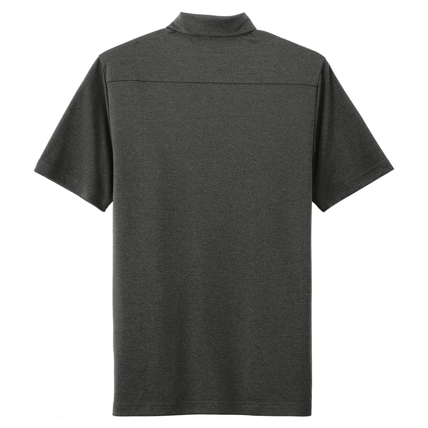 Black Heather Polo Shirts - Sport-Tek - Performance Fabric