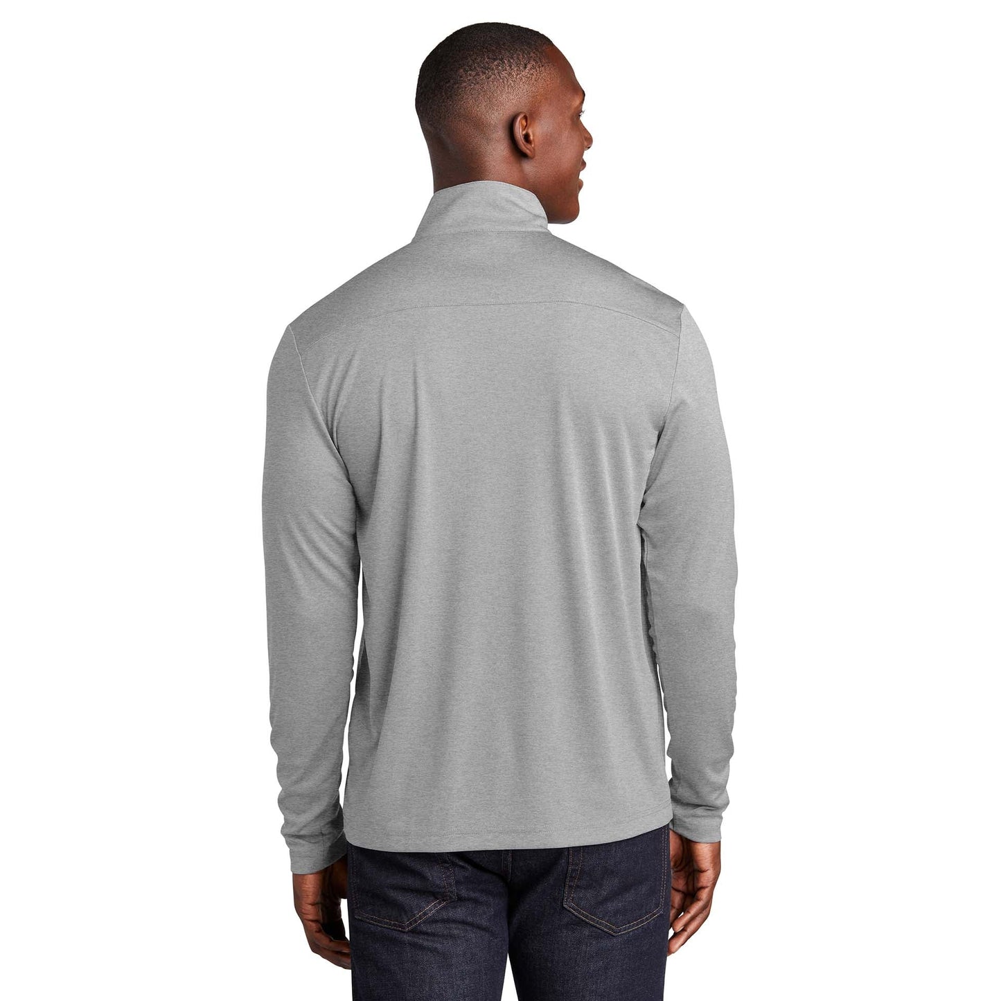 Black Heather Jacket - Sport-Tek - Moisture-Wicking