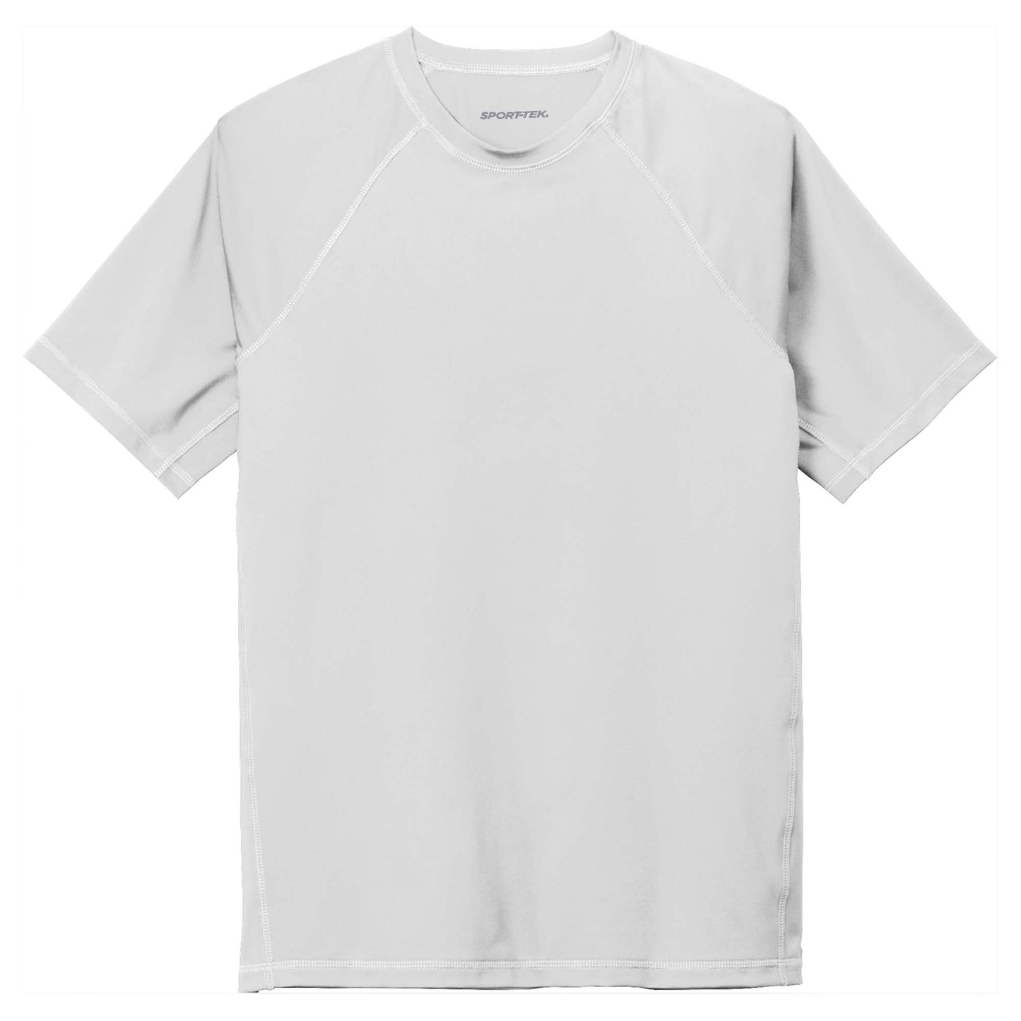 Black Rashguard Tee - Sport-Tek - Flexible Fit