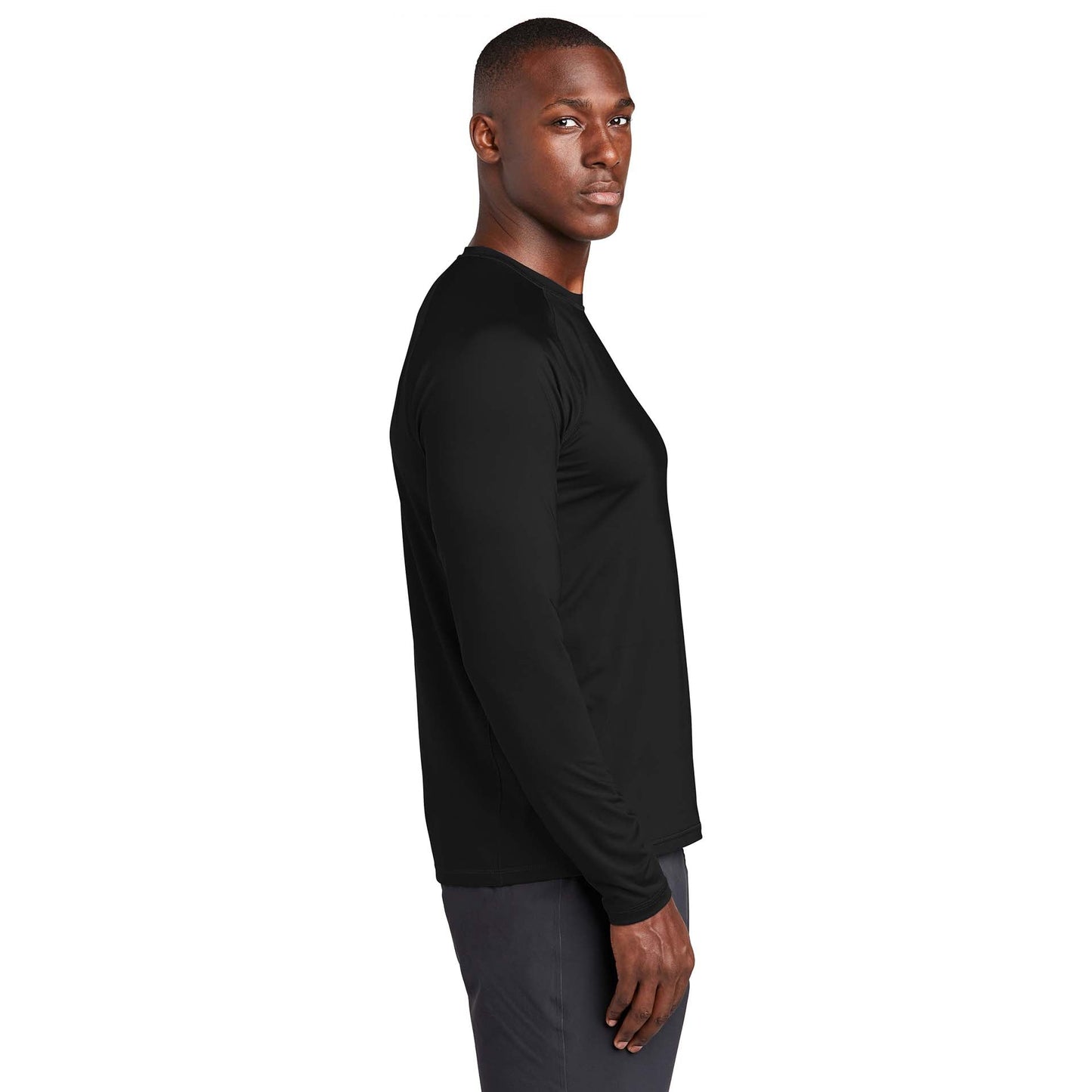 Black Rashguard Tee - Sport-Tek - UV Protection