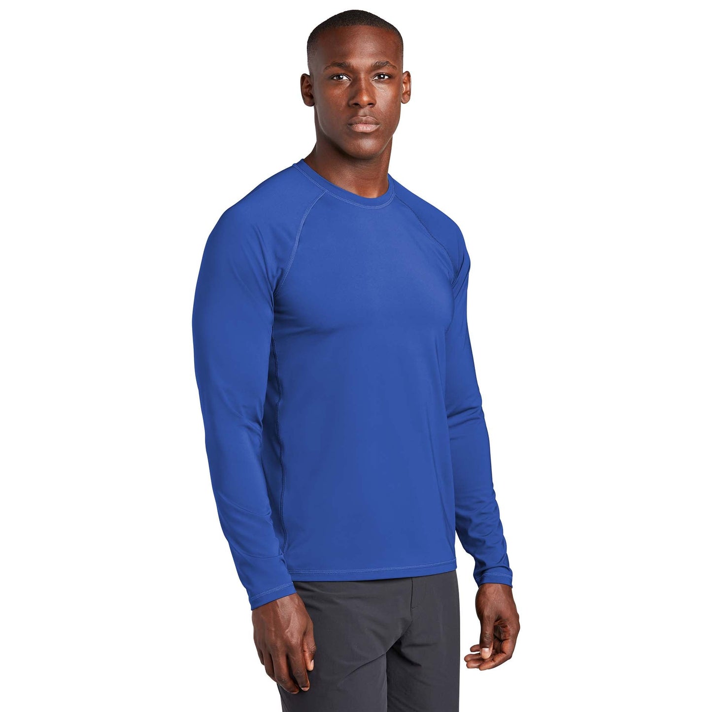Black Rashguard Tee - Sport-Tek - UV Protection