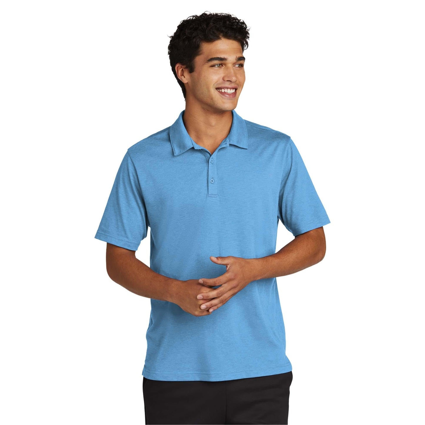 Black Polo Shirts - Sport-Tek - Soft Fabric Quality - Stylish Design
