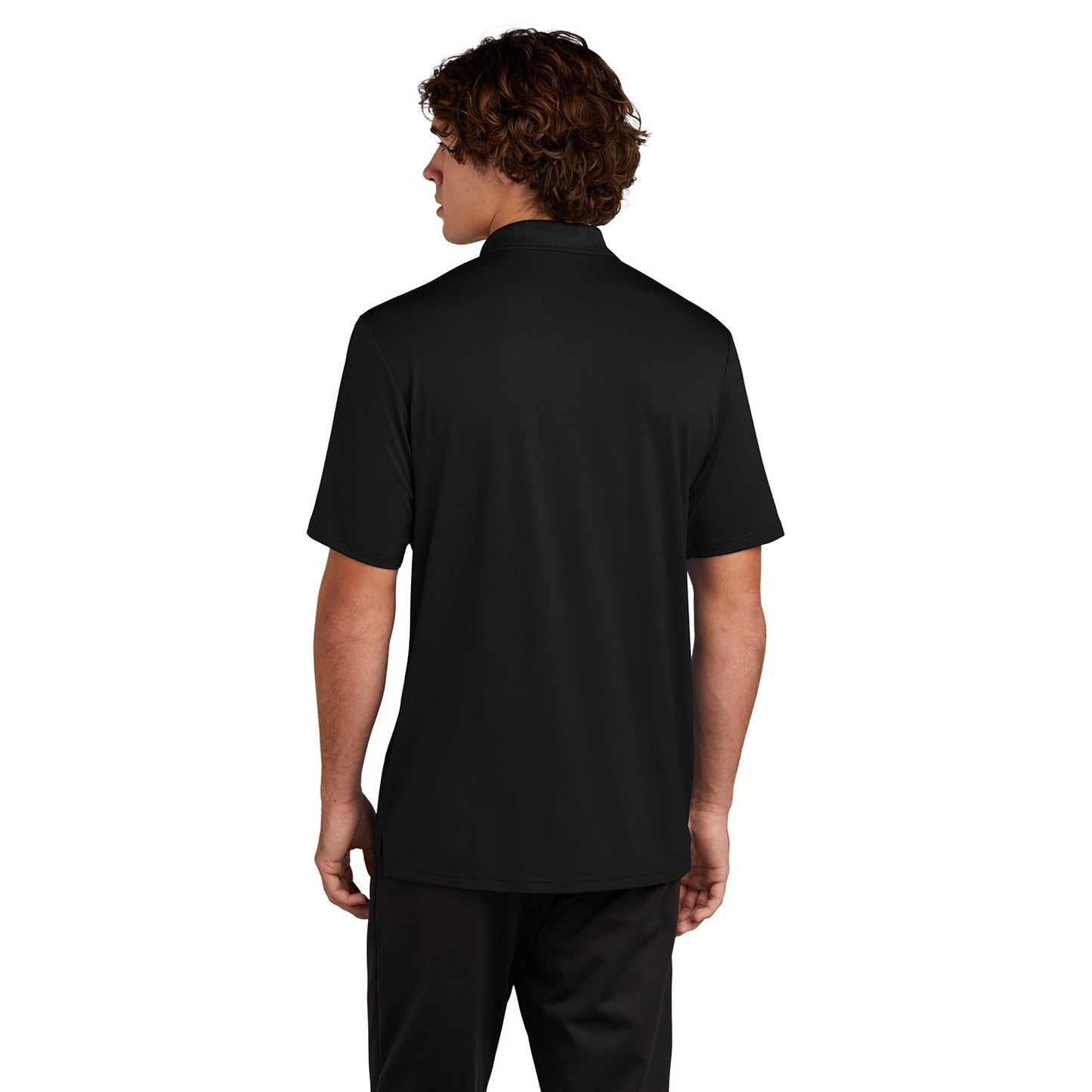 Black Polo Shirts - Sport-Tek - Moisture-Wicking Fabric - Comfortable Fit