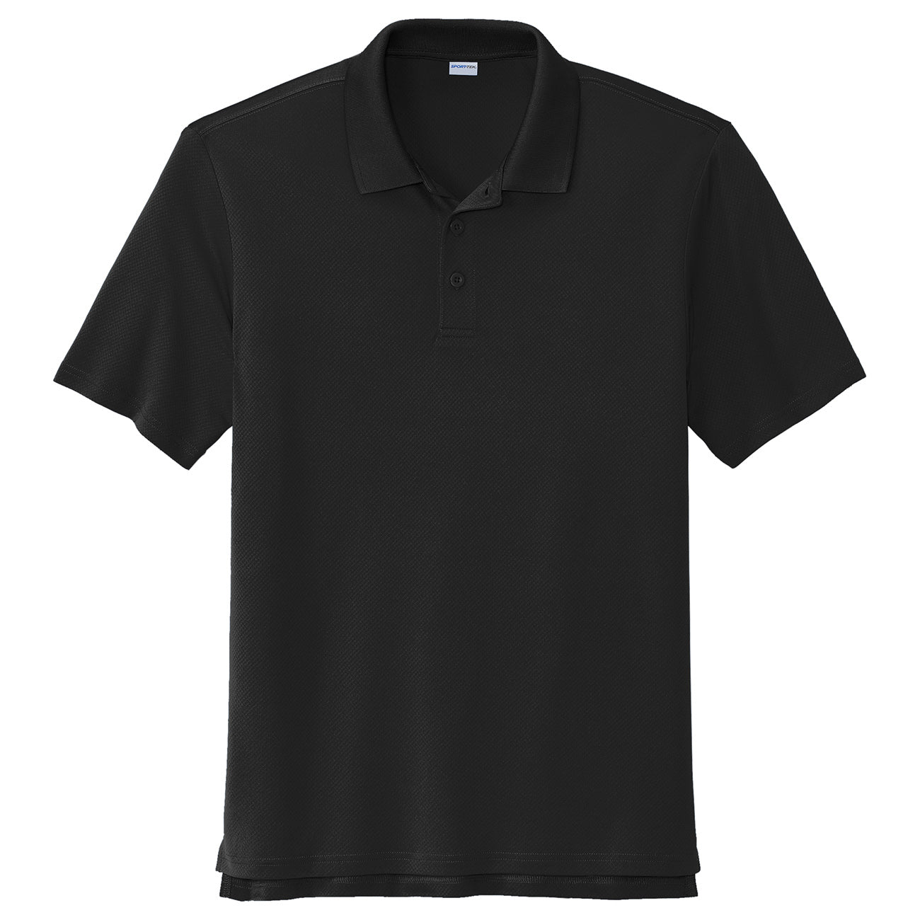 Black Polo Shirts - Sport-Tek - Moisture-Wicking Fabric - Comfortable Fit