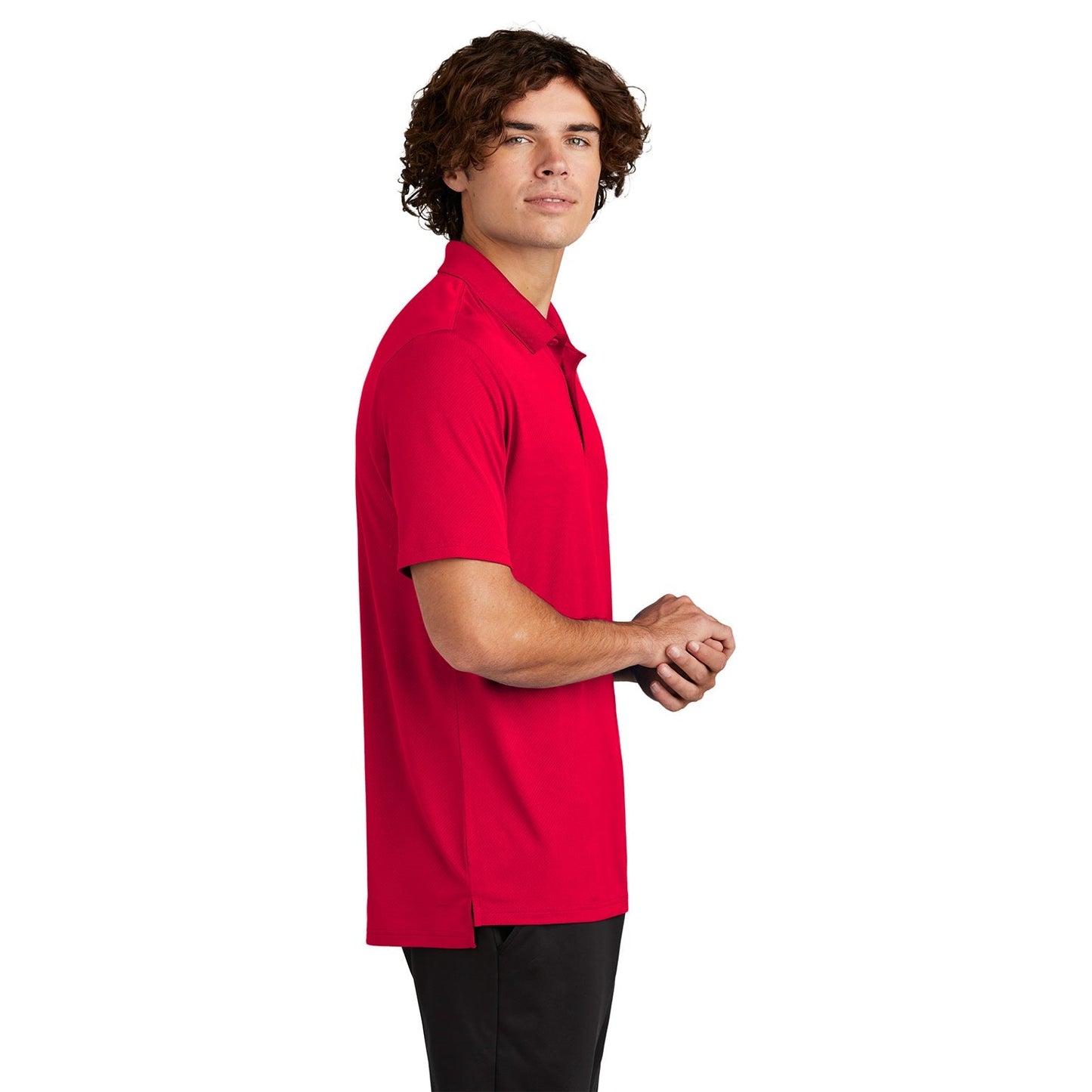 Black Polo Shirts - Sport-Tek - Moisture-Wicking Fabric - Comfortable Fit