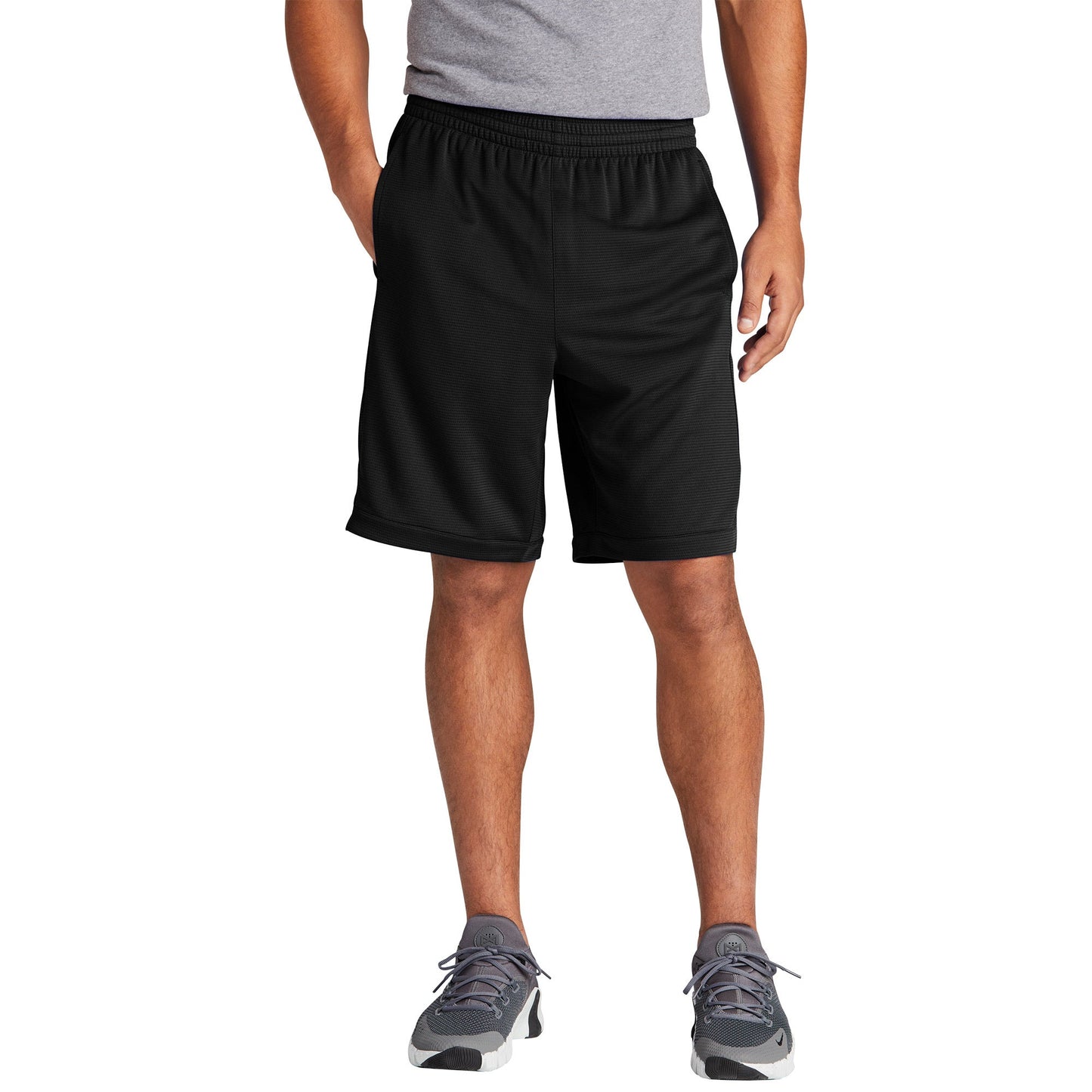 Black Athletic Shorts - Sport-Tek - Durable Fabric