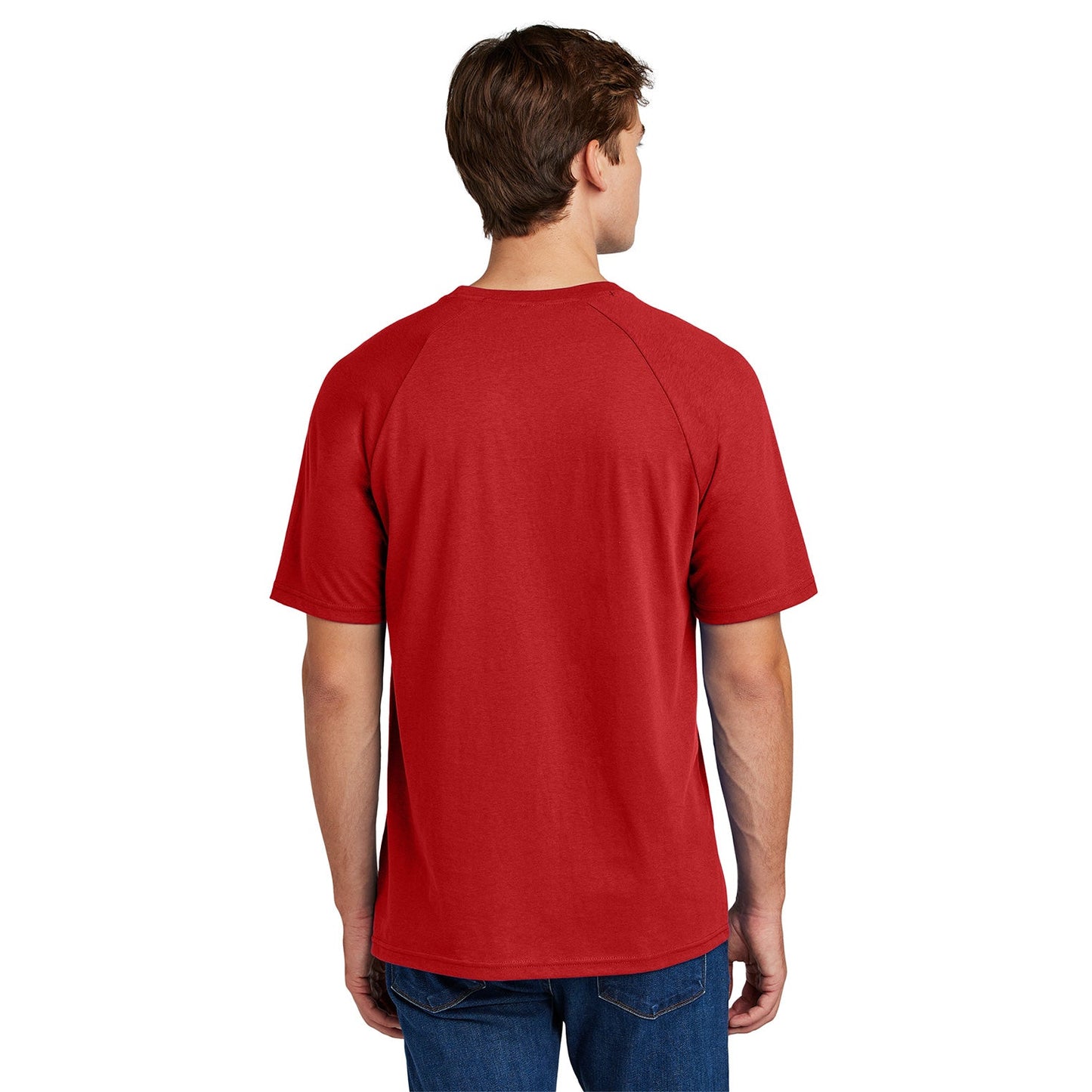 Black T-Shirts - Sport-Tek - Comfortable Raglan Style