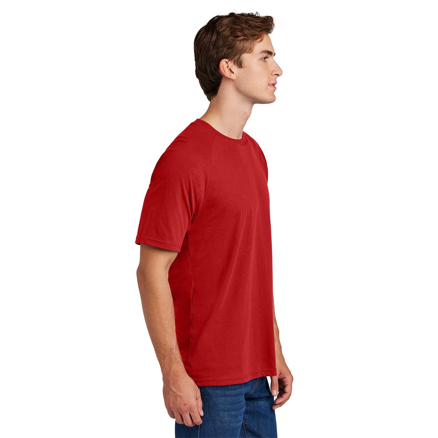 Black T-Shirts - Sport-Tek - Comfortable Raglan Style