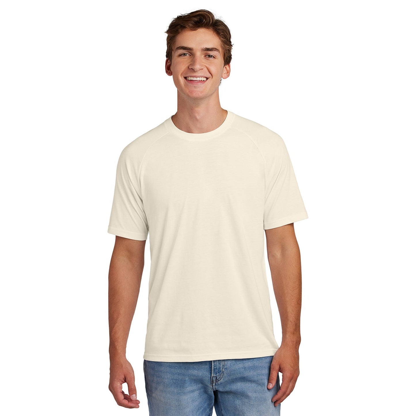 Black T-Shirts - Sport-Tek - Comfortable Raglan Style