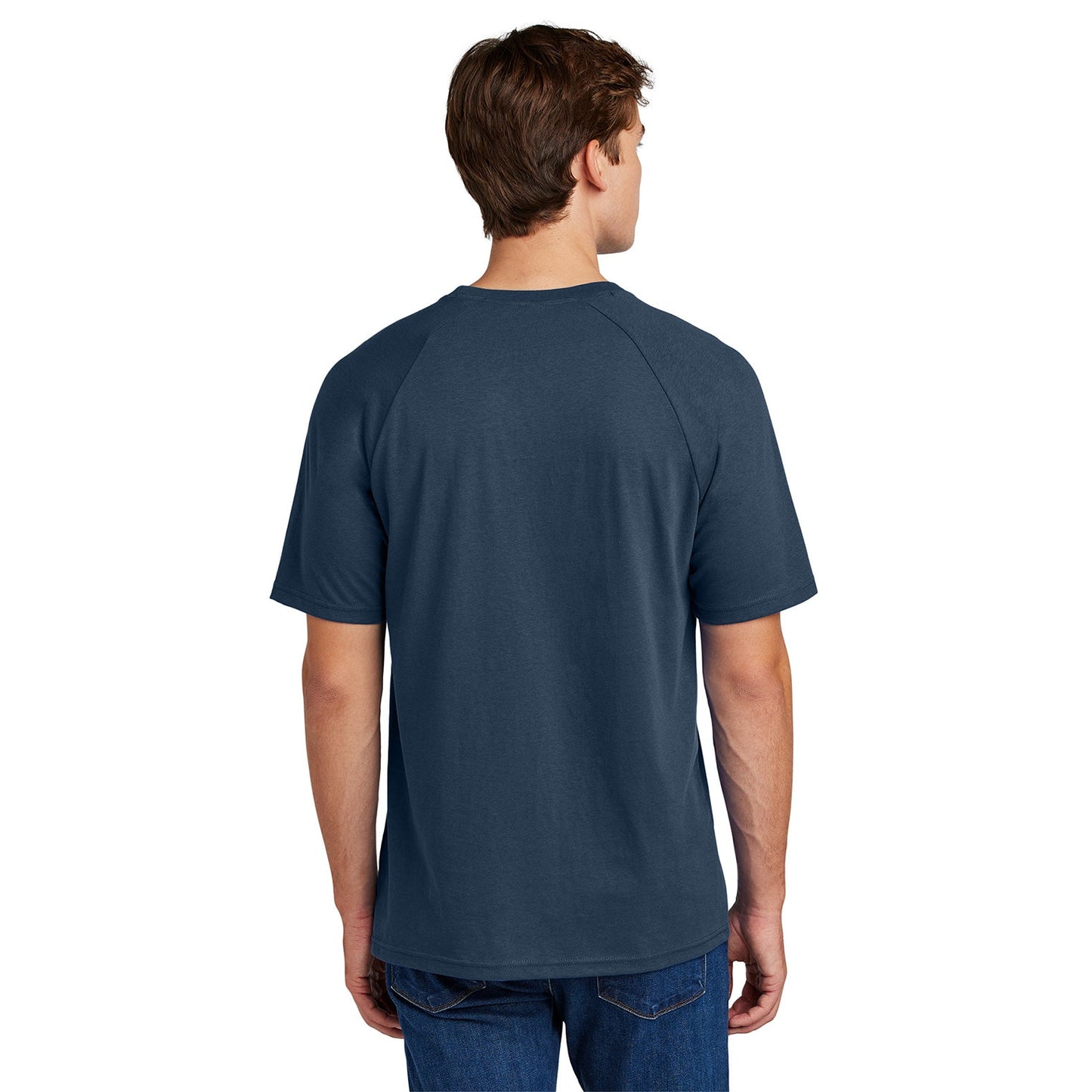 Black T-Shirts - Sport-Tek - Comfortable Raglan Style
