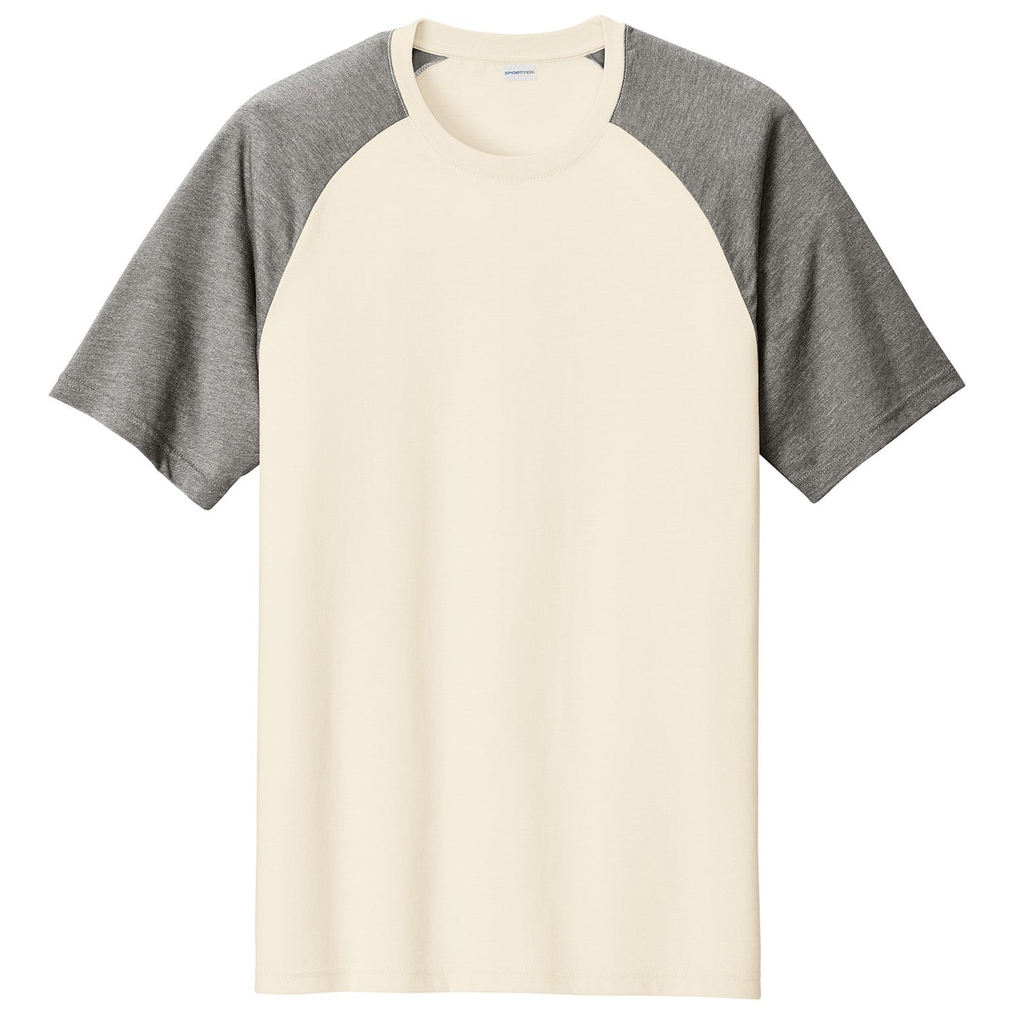Black T-Shirts - Sport-Tek - Comfortable Raglan Style