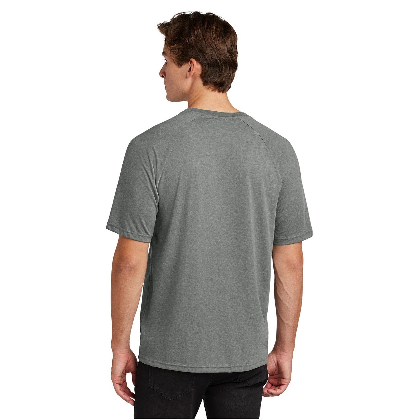 Black T-Shirts - Sport-Tek - Comfortable Raglan Style