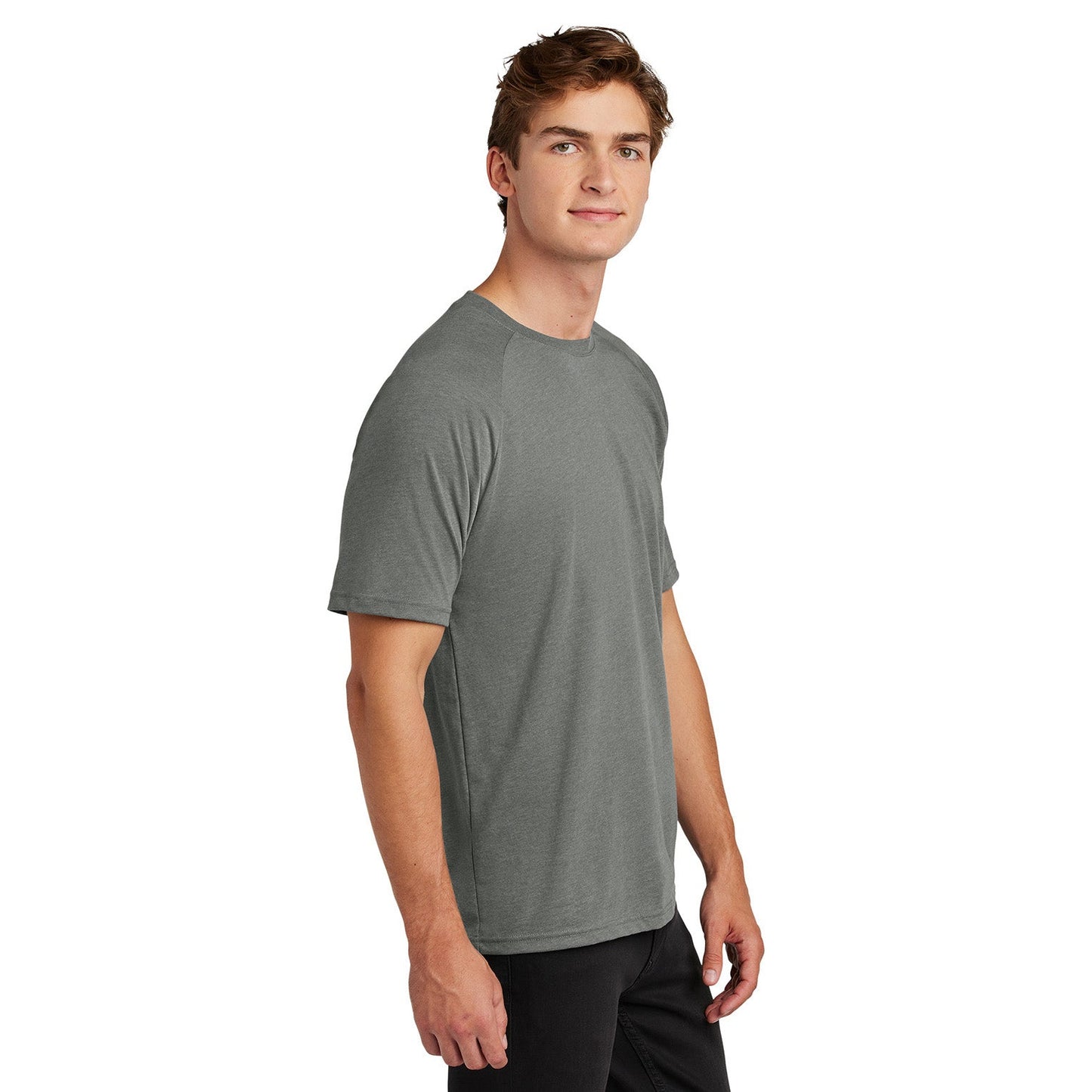 Black T-Shirts - Sport-Tek - Comfortable Raglan Style