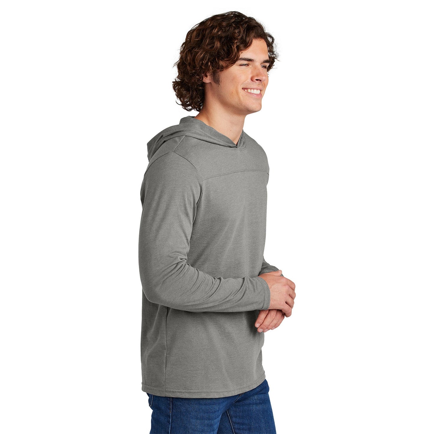 Black/Vintage Heather Hoodie - Sport-Tek - Trendy Style