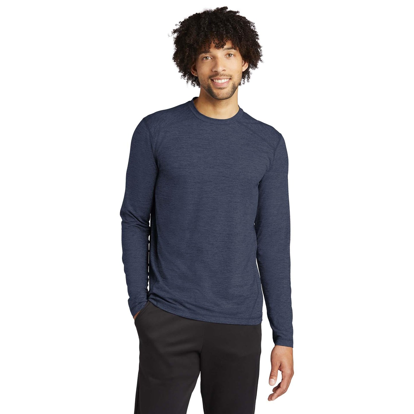 Dark Denim Heather T-Shirts - Sport-Tek - Flexible Fit