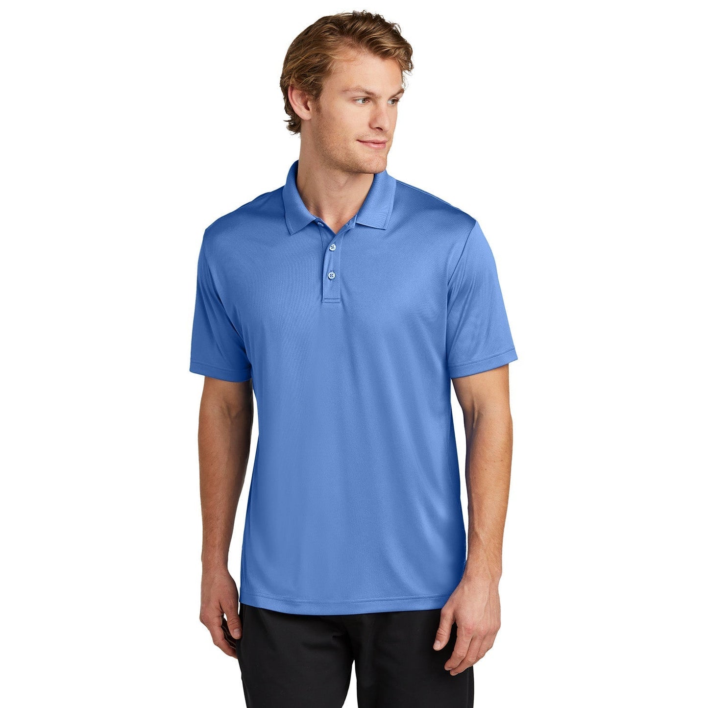 Black Polo Shirts - Sport-Tek - Eco-Friendly Fabric