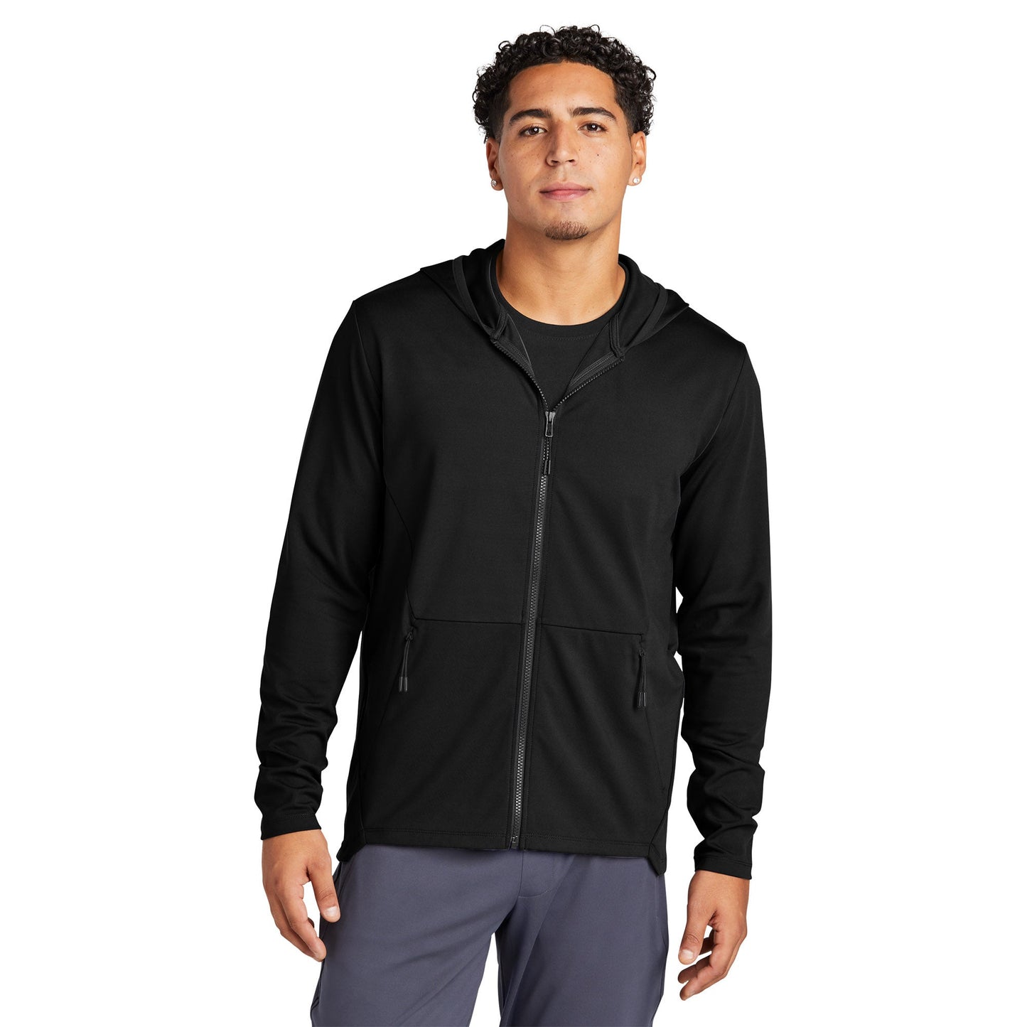 Deep Black Sweatshirt - Sport-Tek - Quality Fabric