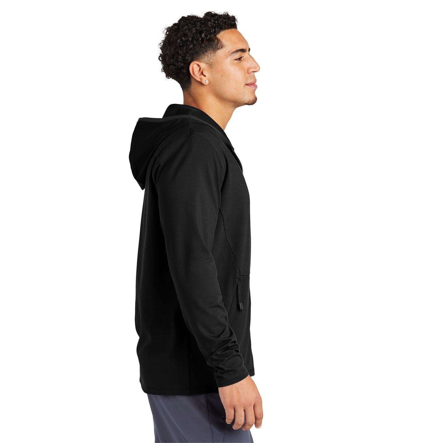 Deep Black Sweatshirt - Sport-Tek - Quality Fabric
