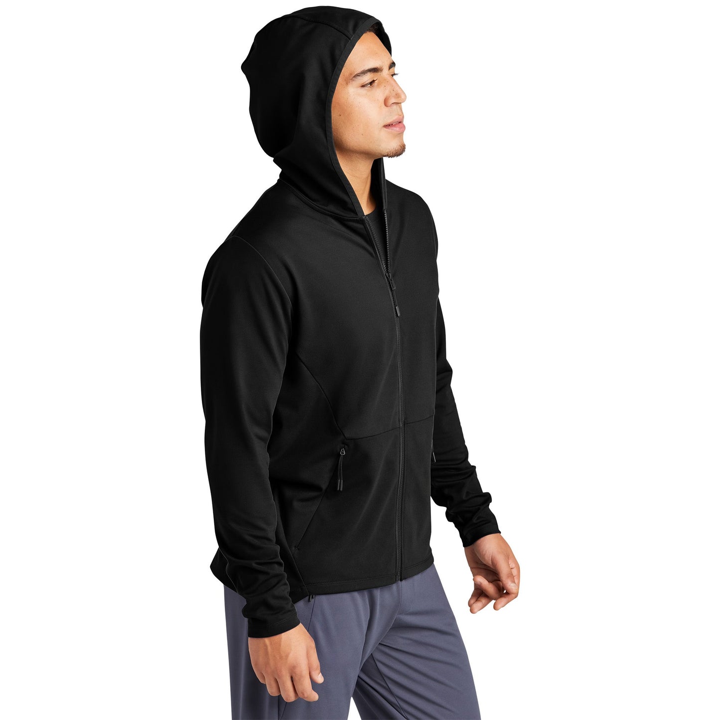 Deep Black Sweatshirt - Sport-Tek - Quality Fabric