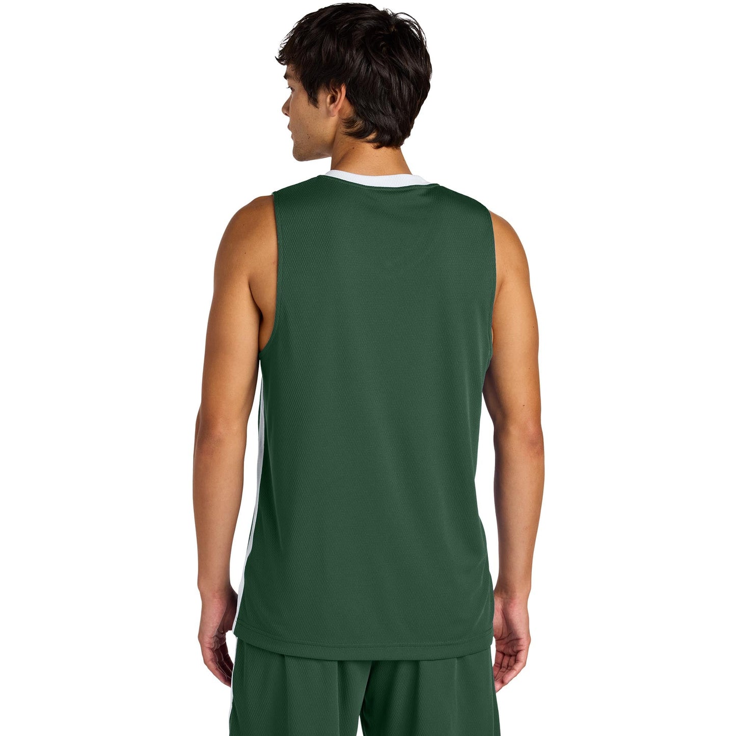 Black/White Jerseys - Sport-Tek - Moisture-Wicking Fit