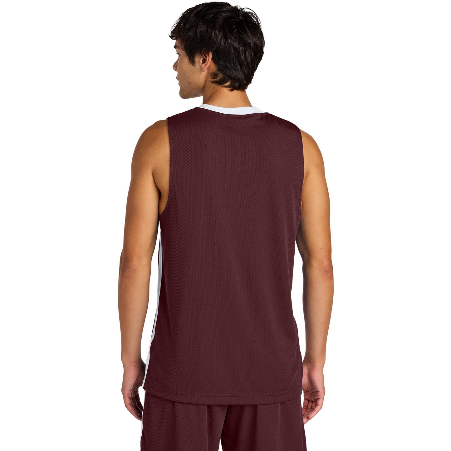 Black/White Jerseys - Sport-Tek - Moisture-Wicking Fit