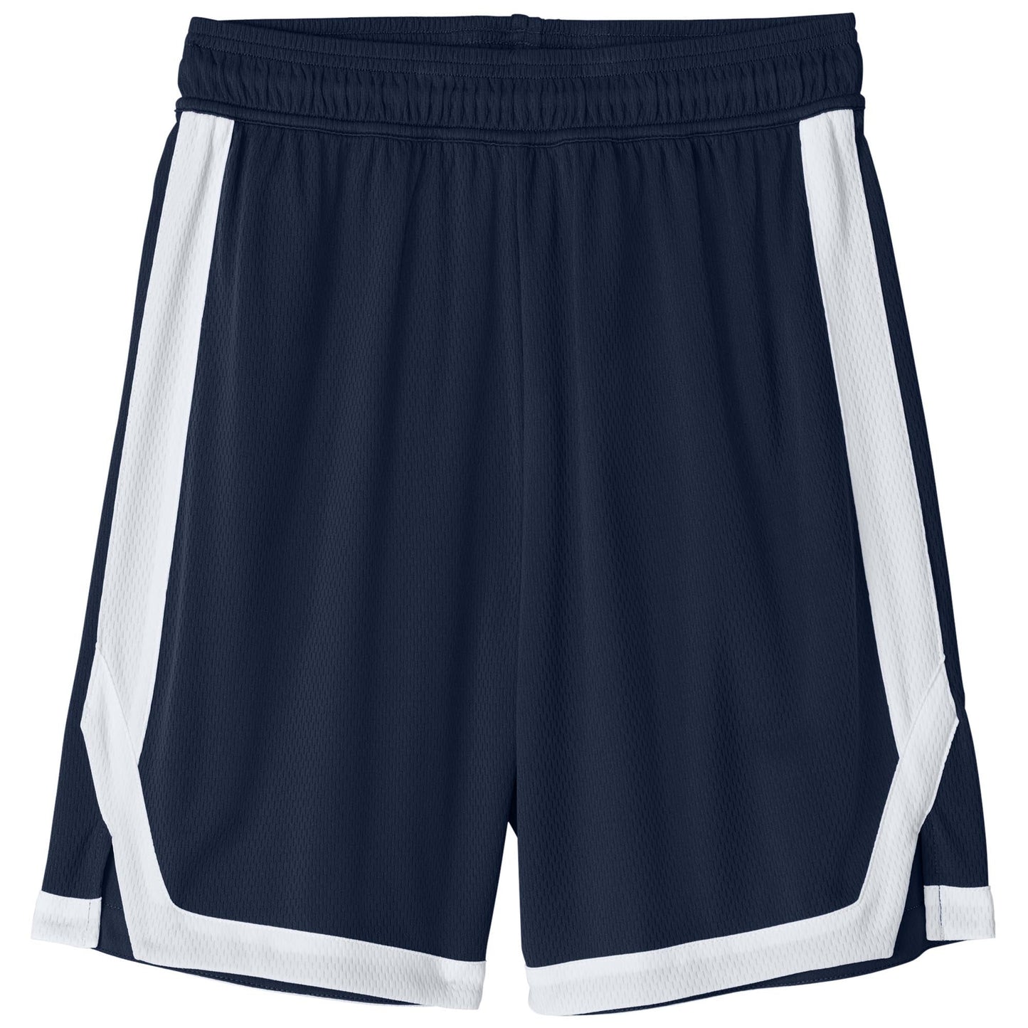 Black/White Shorts - Sport-Tek - Moisture-Wicking