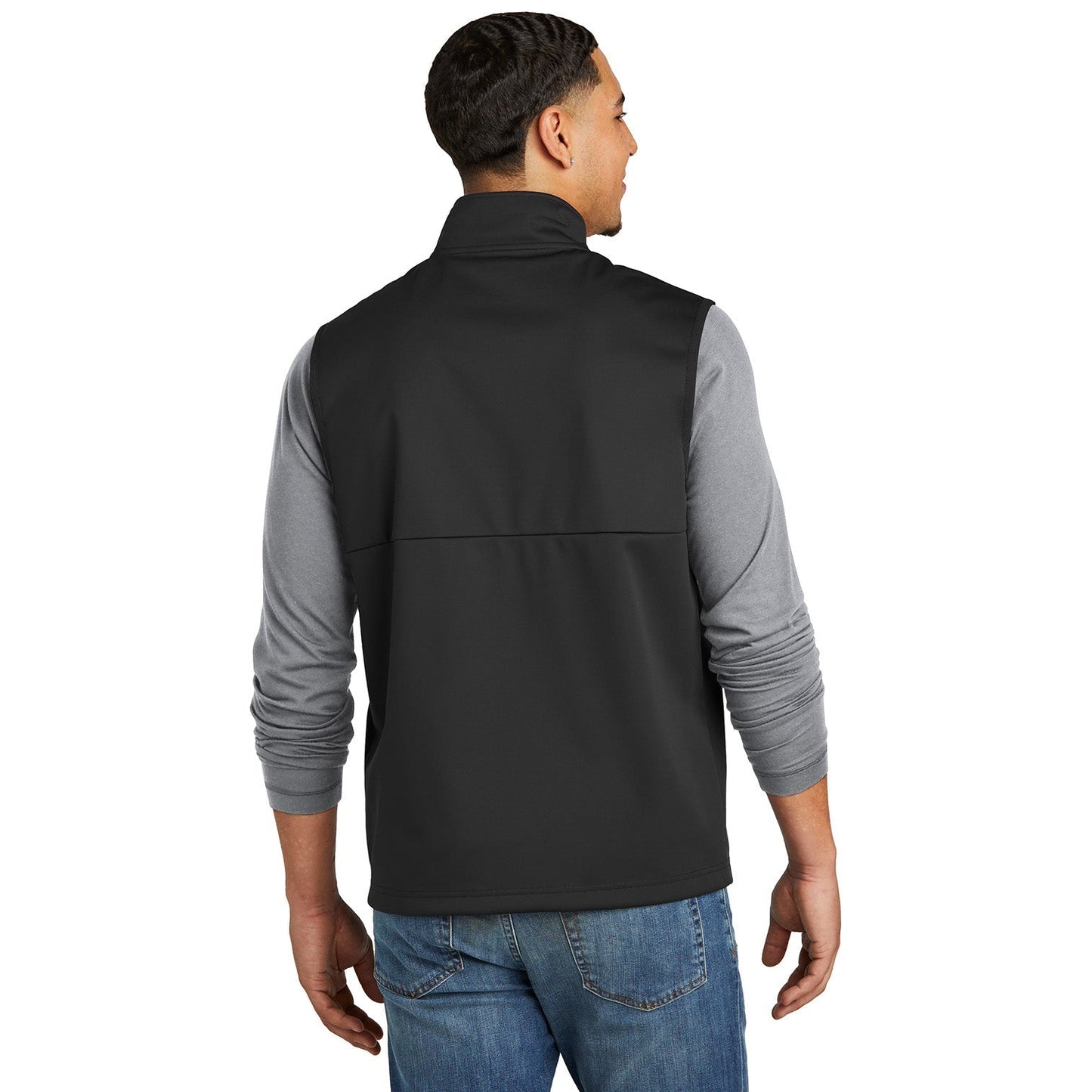 Deep Black Vests - Sport-Tek - Soft Shell Comfort