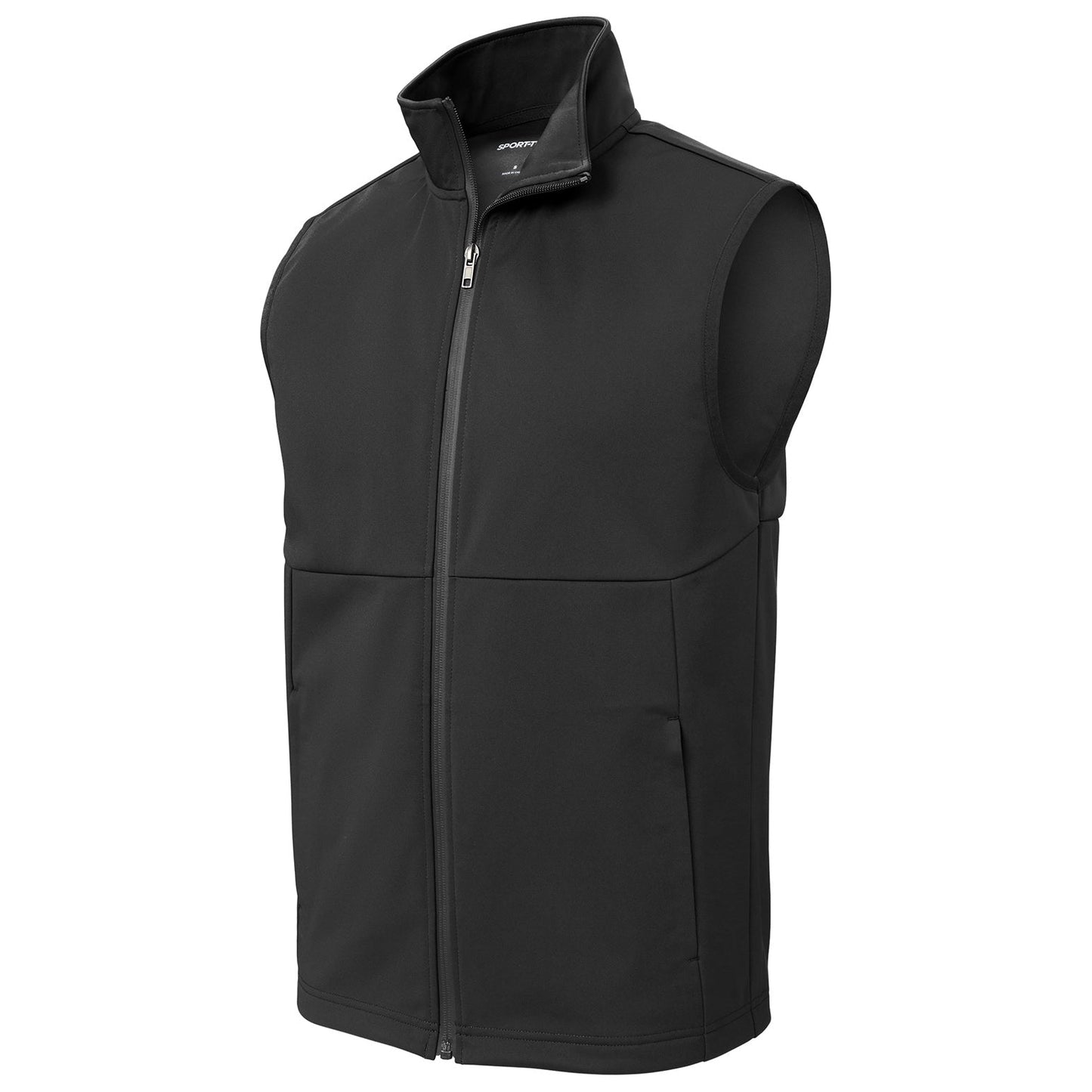 Deep Black Vests - Sport-Tek - Soft Shell Comfort