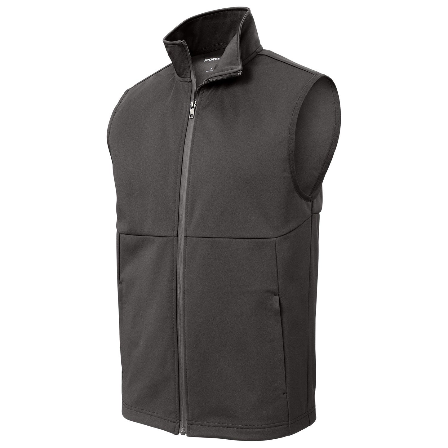 Deep Black Vests - Sport-Tek - Soft Shell Comfort