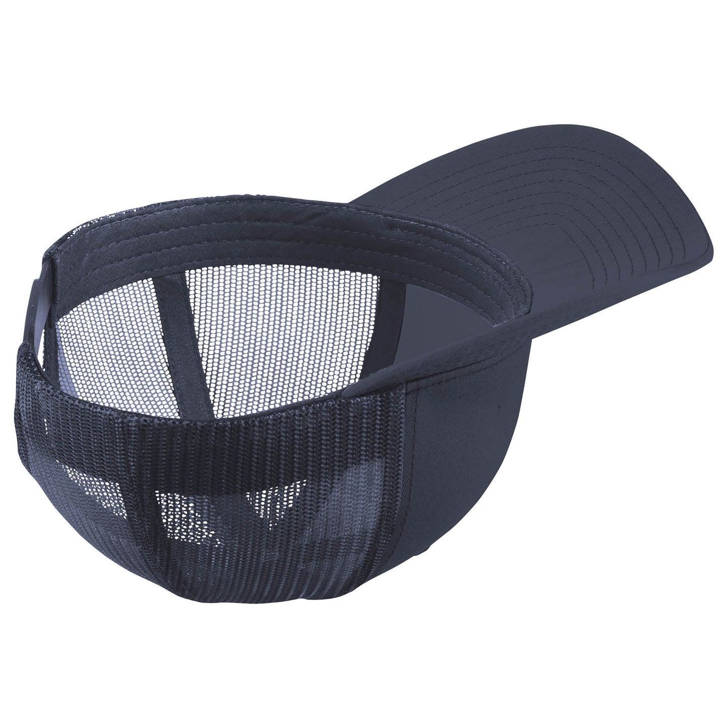 Black Ball Cap - Sport-Tek - High Fit Snap Closure - Stylish Choice