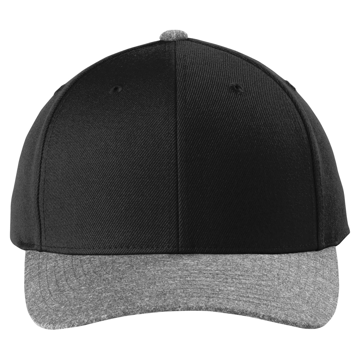 Black/Grey Heather Ball Caps - Sport-Tek - Adjustable - stylish comfort