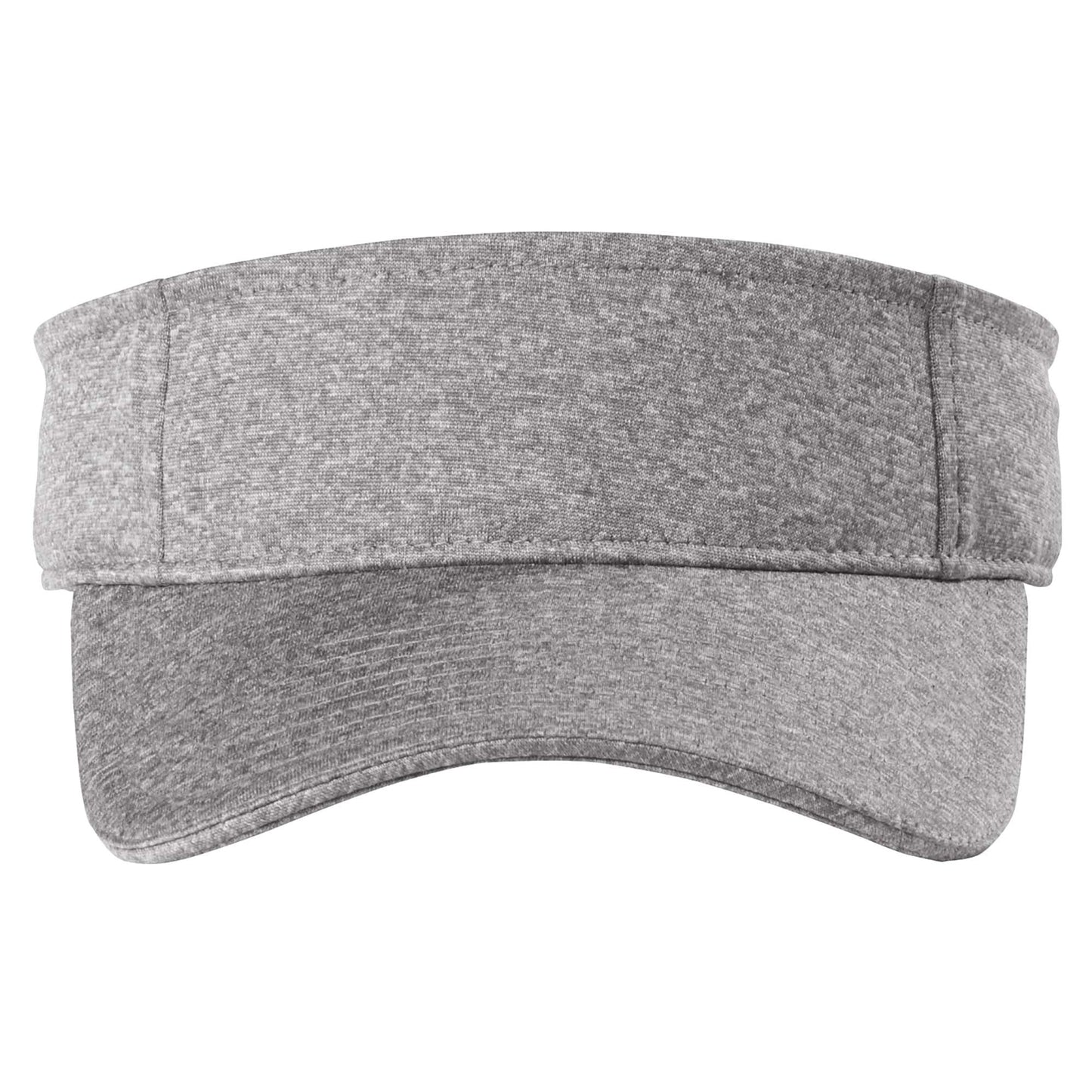 Graphite Heather Visor - Sport-Tek - Moisture Wicking