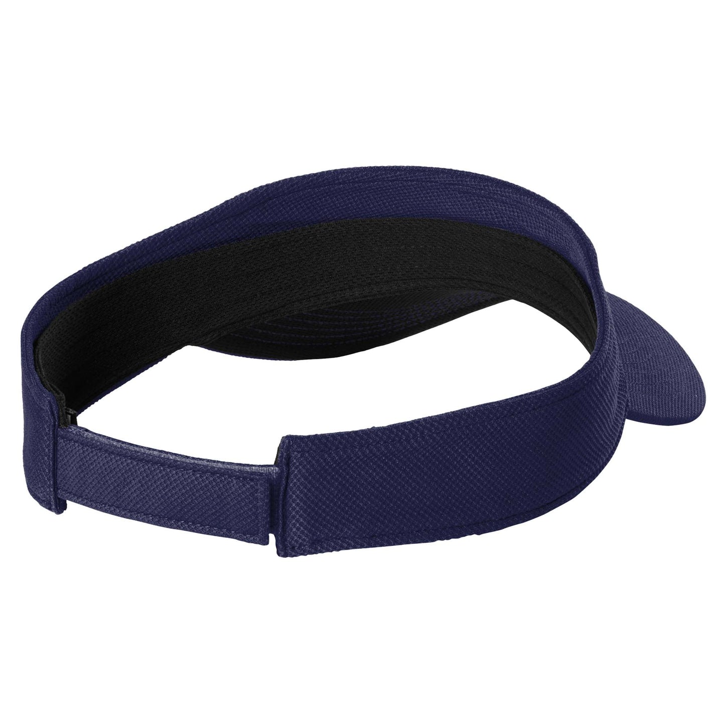 Black Visors - Sport-Tek - Comfortable Fabric - Athletic Gear