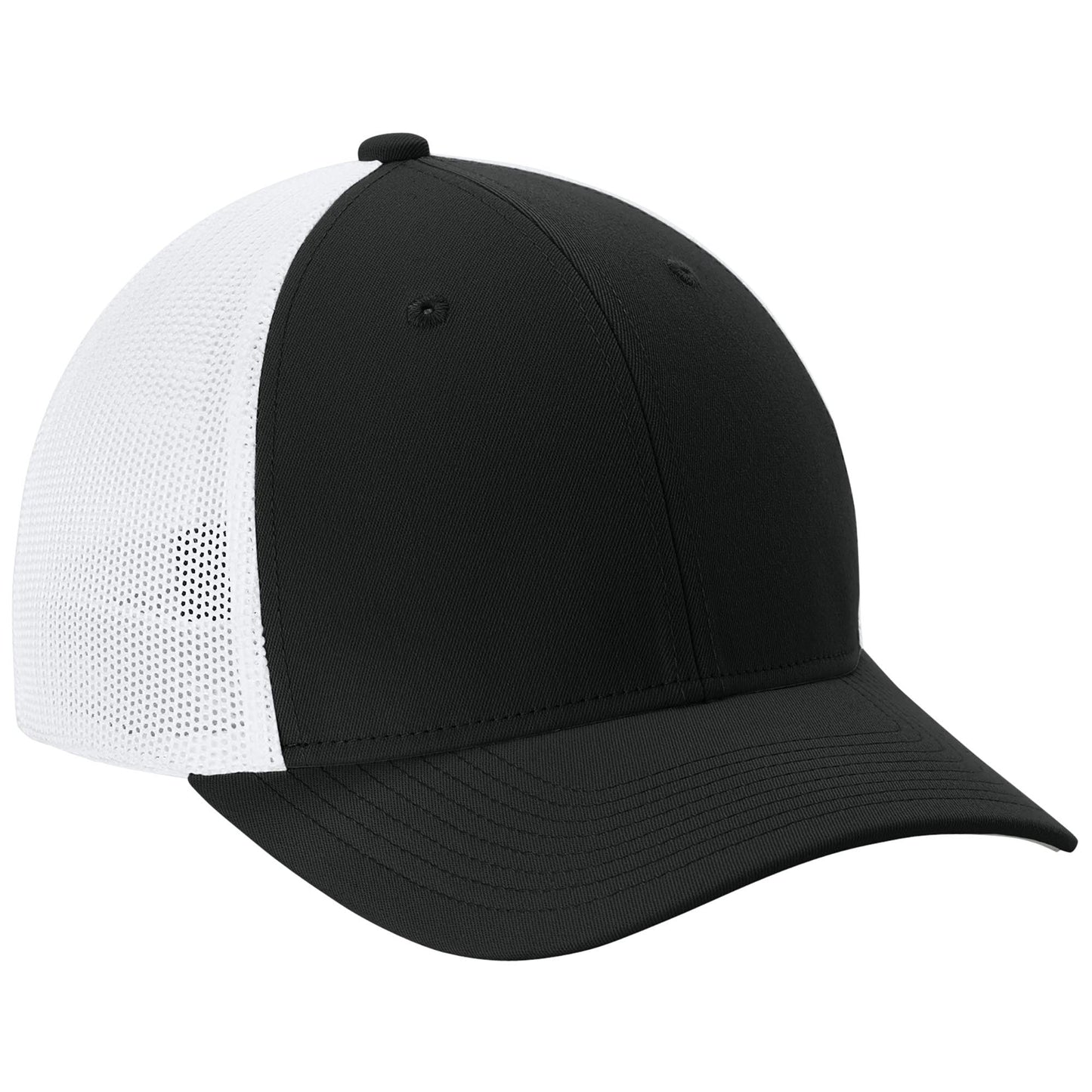 Black/Black Ball Cap - Sport-Tek - Comfortable Fit